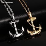 Chained Anchor Necklace