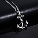 Chained Anchor Necklace